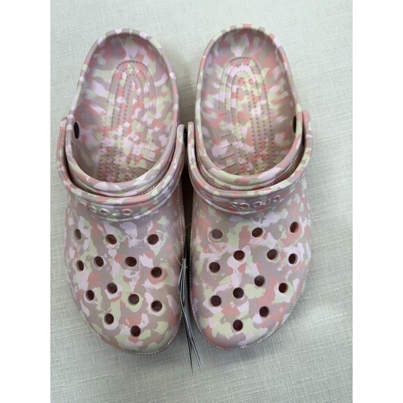 Crocs Classic Confetti Clog Men\'s Pink Camouflage Size 13 212462-7AJ main image 8